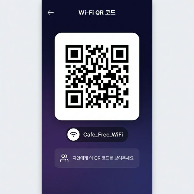 QR 코드 공유